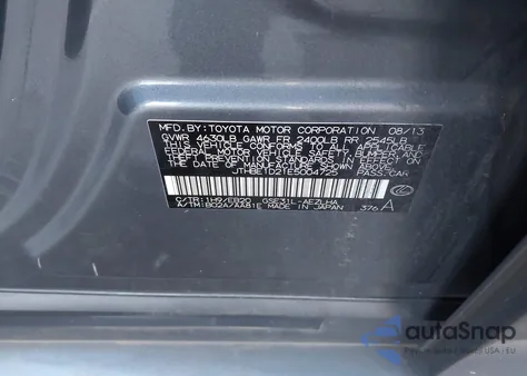 2014 Lexus Is 350 z USA, uszkodzony, nr VIN JTHBE1D21E5004725